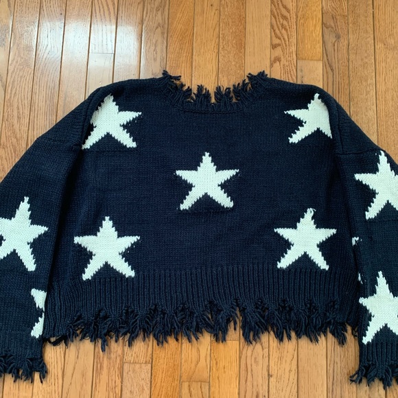 Storia Star Fringe Sweater - Picture 5 of 6